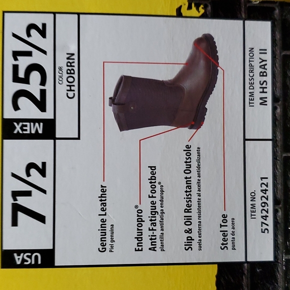 Herman Survivors Bay II Men's Steel Toe Boots - Picture 5 of 6